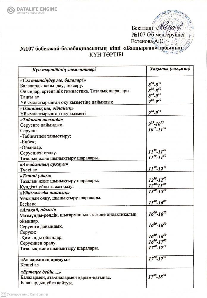 2020-2021 ОҚУ ЖЫЛЫНА АРНАЛҒАН БАРЛЫҚ ТОПТЫҢ КҮН ТӘРТІБІ