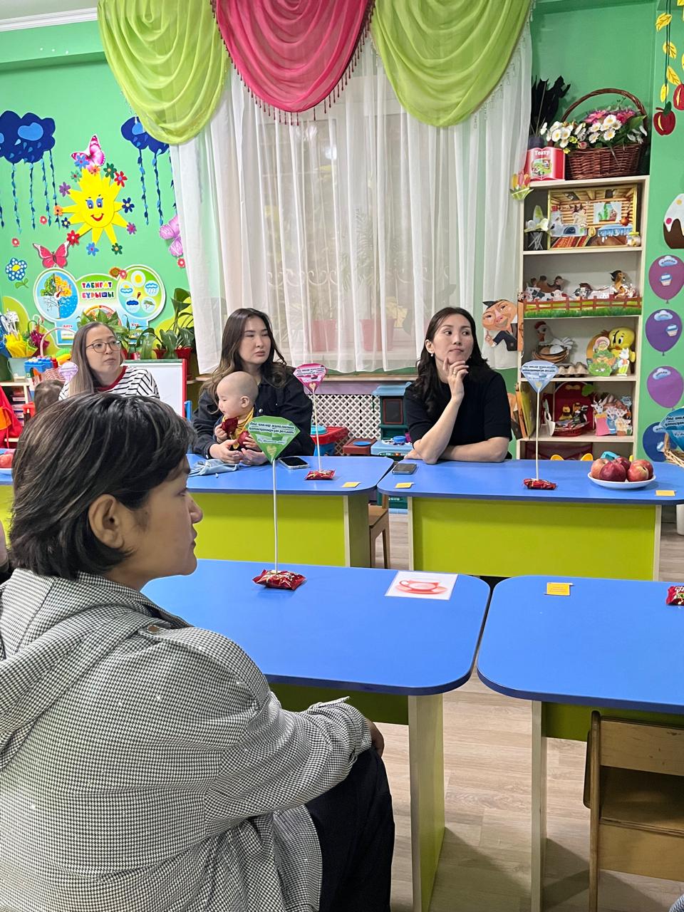 "Біз біргеміз" ,ата-аналар жиналысы -Тұлпар мектепалды тобында